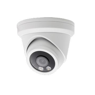 Model No. : YC-W555CB97A 5MP Colorvu 24/7 Color Night Vision Warmlight IP POE Turret Dome Camera